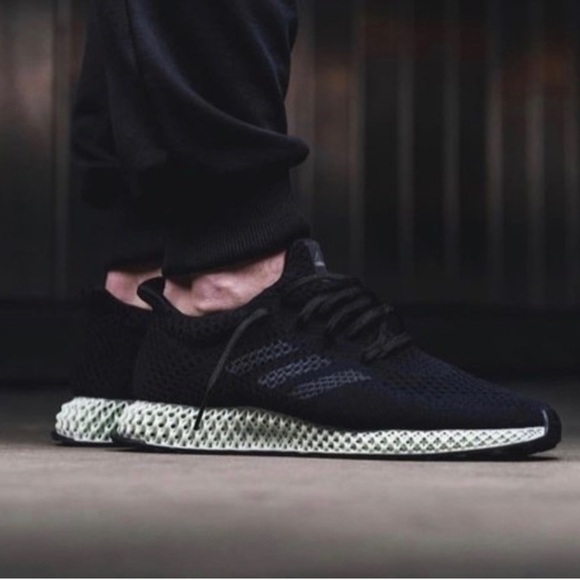 Adidas Innovative Future craft 4D Runner Black Size 5.5 - Picture 14 of 14